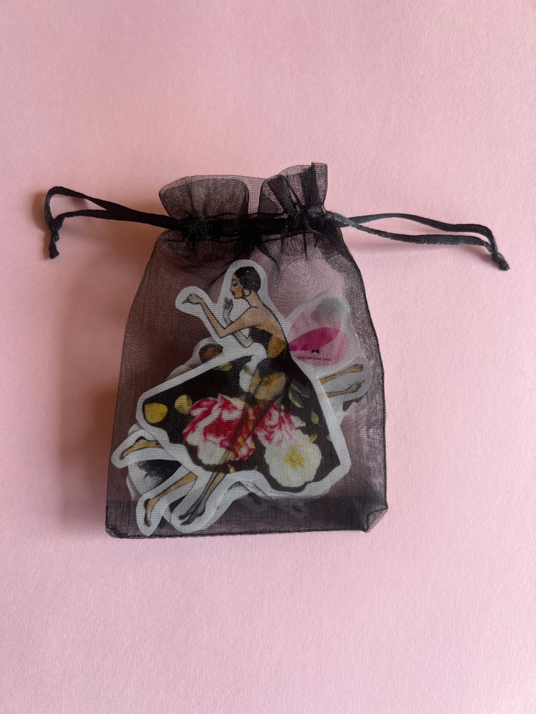 Fairy Stickers by artist Alexandra King 