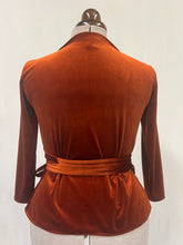 Babette - velvet wrap top