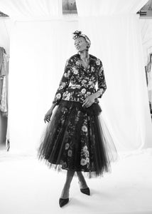 Pari - Rose Linen Tulle Ballet Skirt