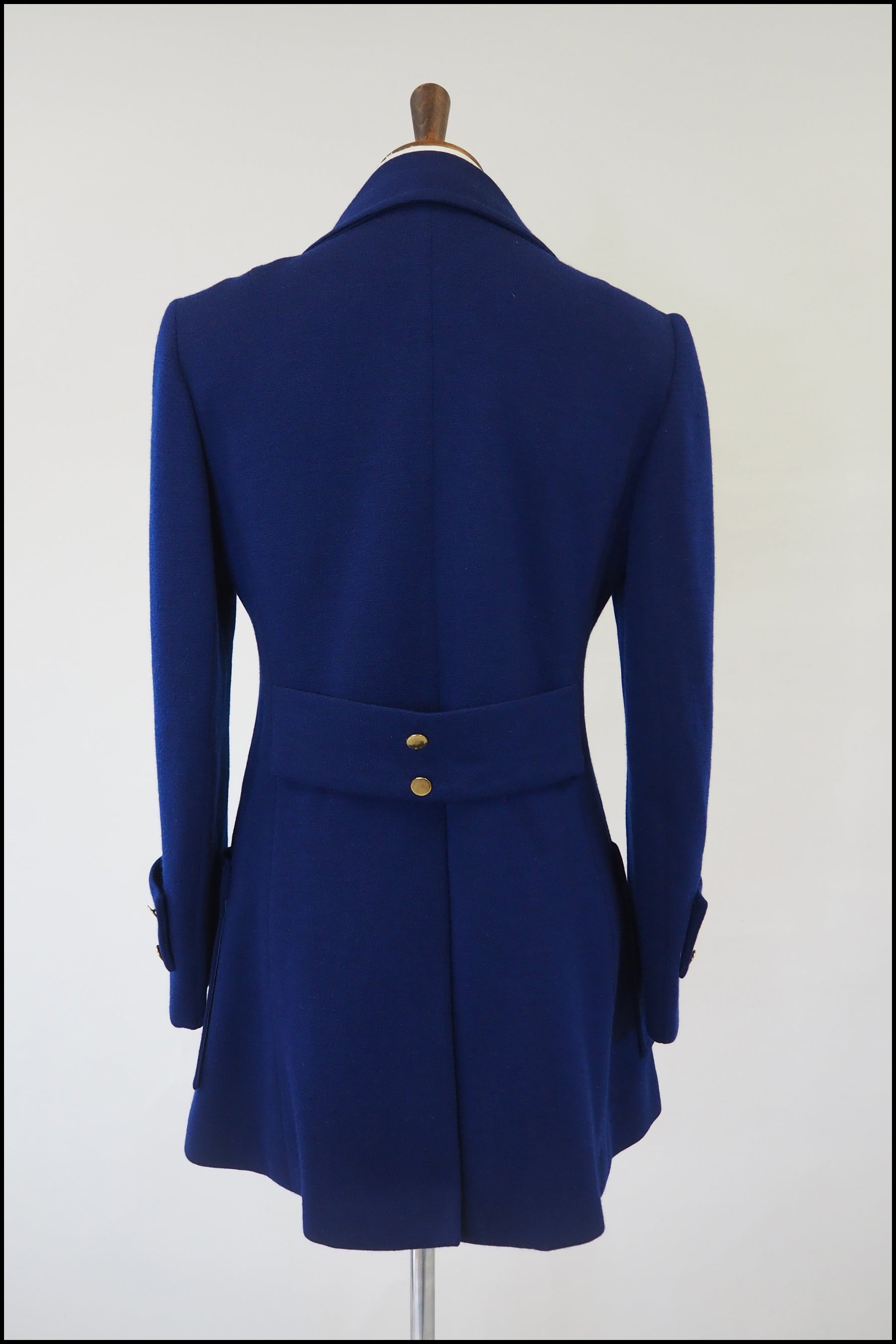 Vintage 1960s French Blue Pea Coat – ALEXANDRA-KING