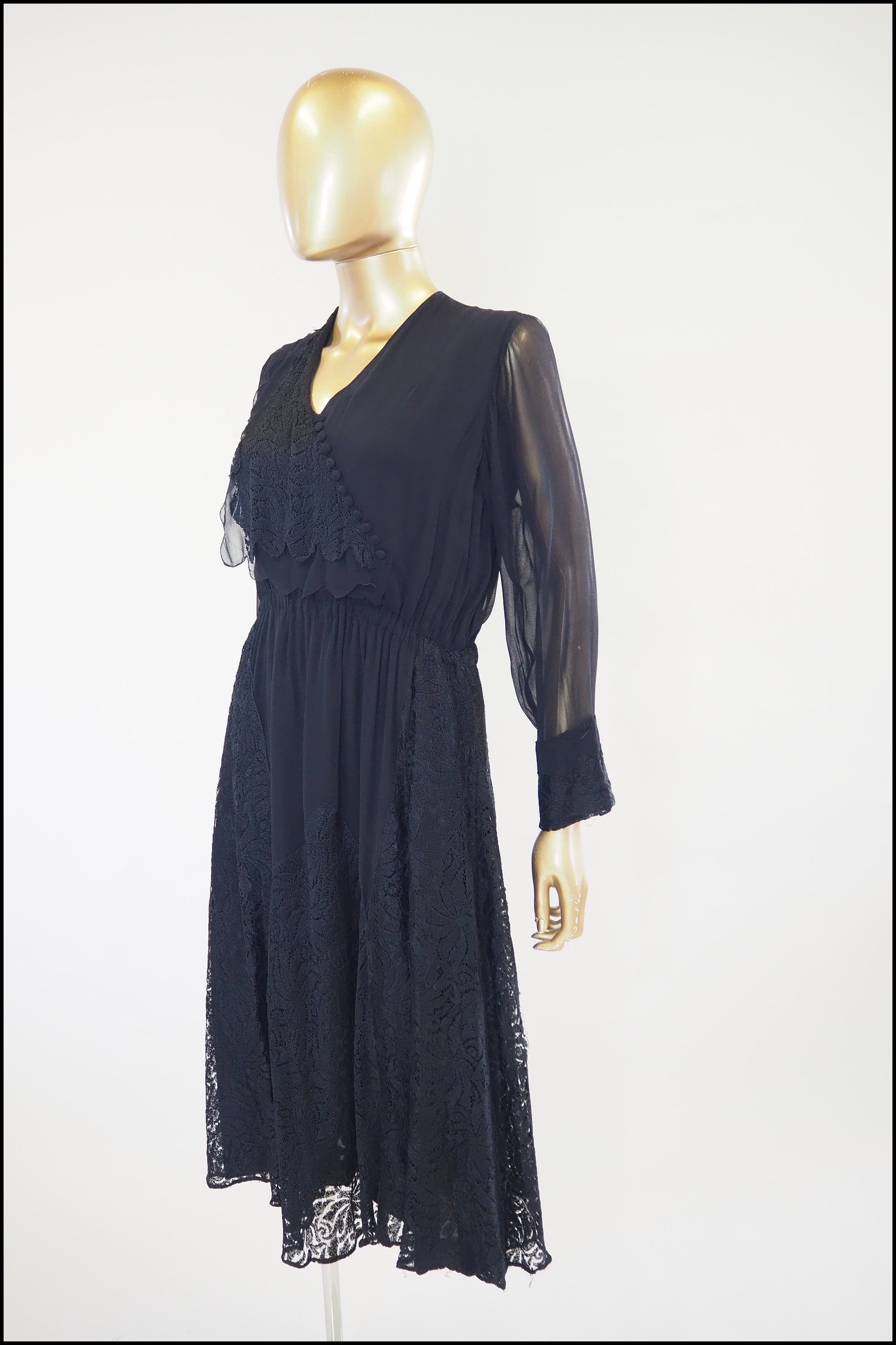 crochet designer dresses ANDREEVA - Butter Yellow Chrysanthemum Midi Handmade Crochet Dress main image 1