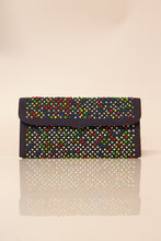 vintage 1950s dot clutch bag pegi paris