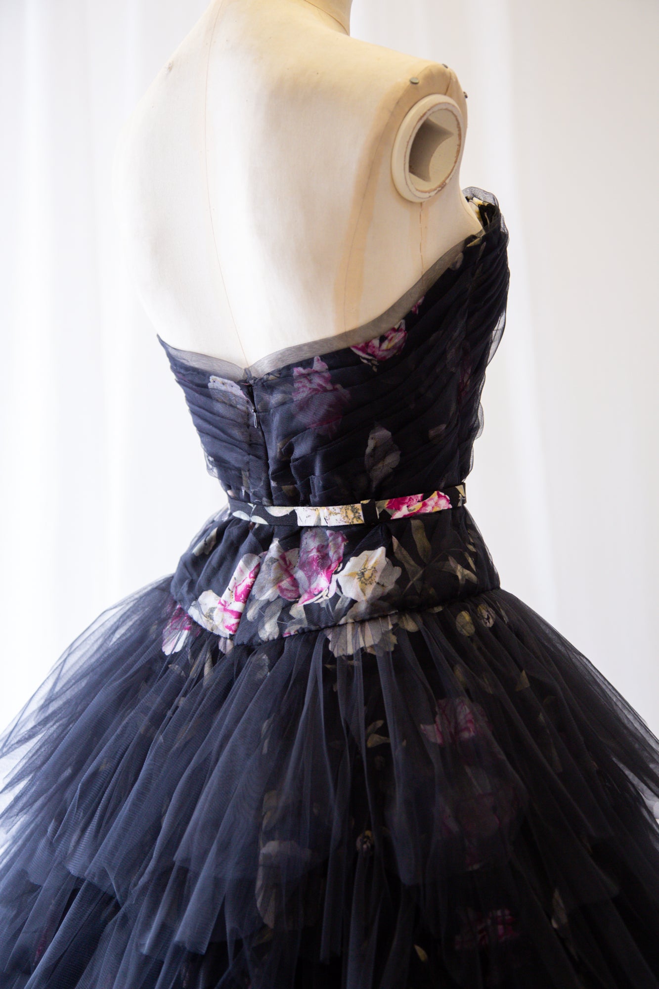 Yōsei Rose Linen Tulle Ballerina Dress