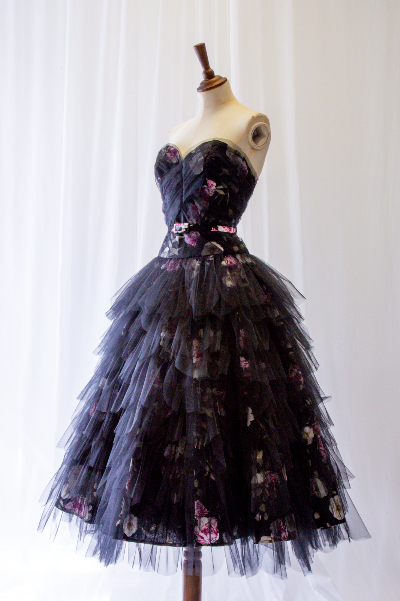 Yōsei Rose Linen Tulle Ballerina Dress – ALEXANDRA-KING