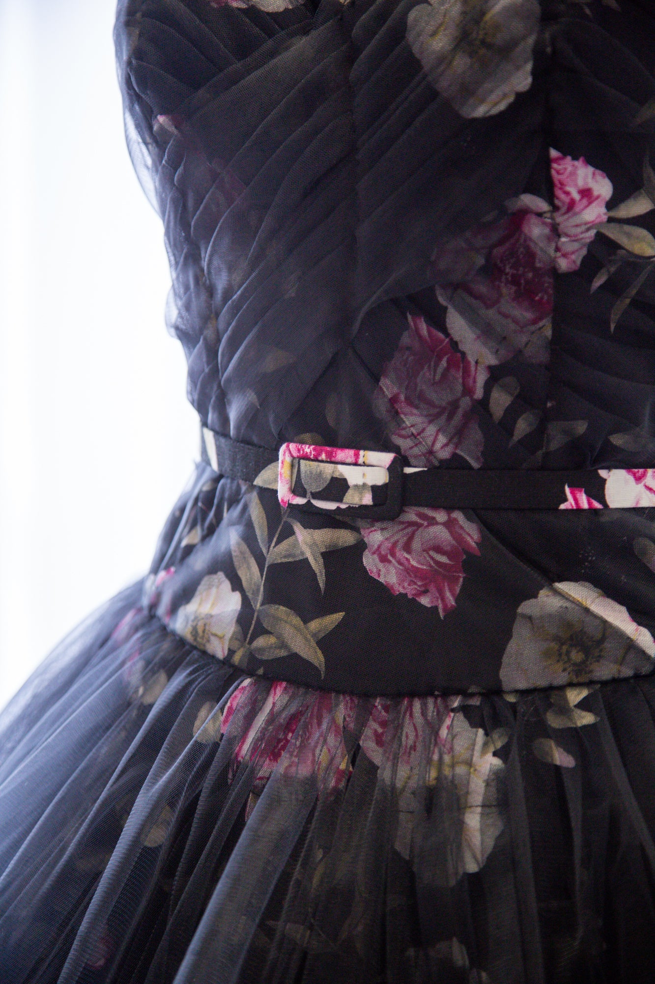 Yōsei Rose Linen Tulle Ballerina Dress