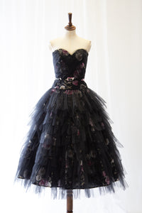 Yōsei Rose Linen Tulle Ballerina Dress