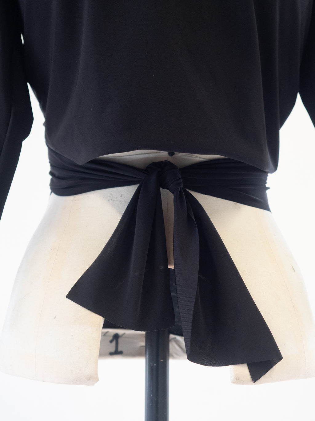 Babette Jersey Wrap Ballet Cardigan
