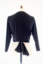 Babette Jersey Wrap Ballet Cardigan