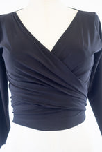 Babette Jersey Wrap Ballet Cardigan