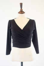 Babette Jersey Wrap Ballet Cardigan