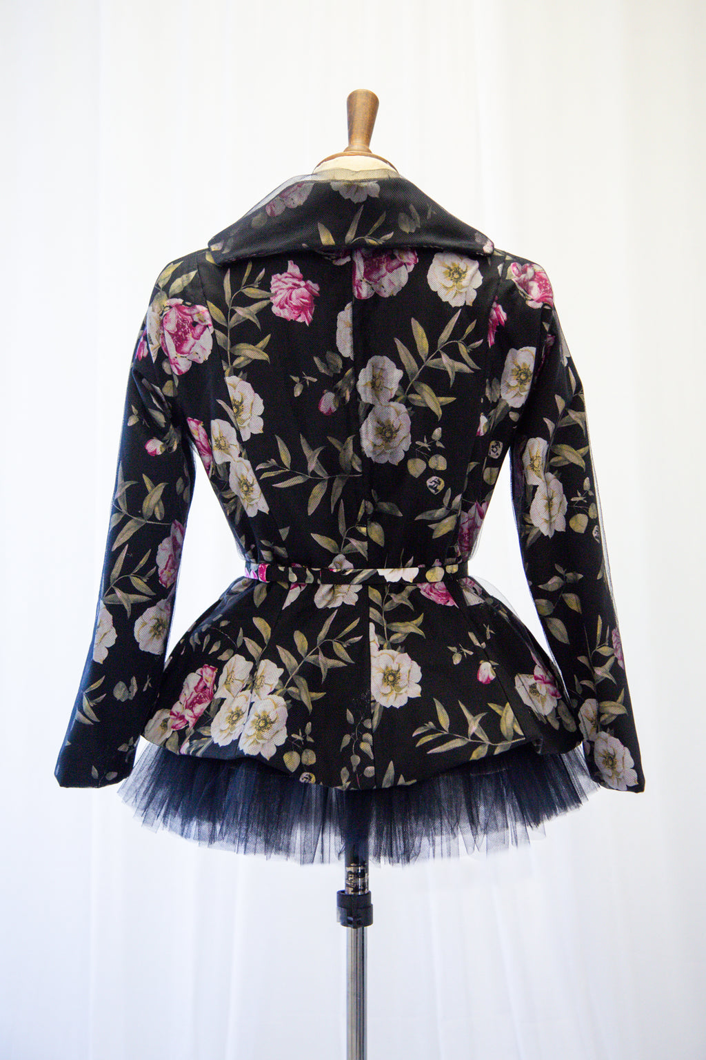 Hada - Rose Linen Tulle Jacket