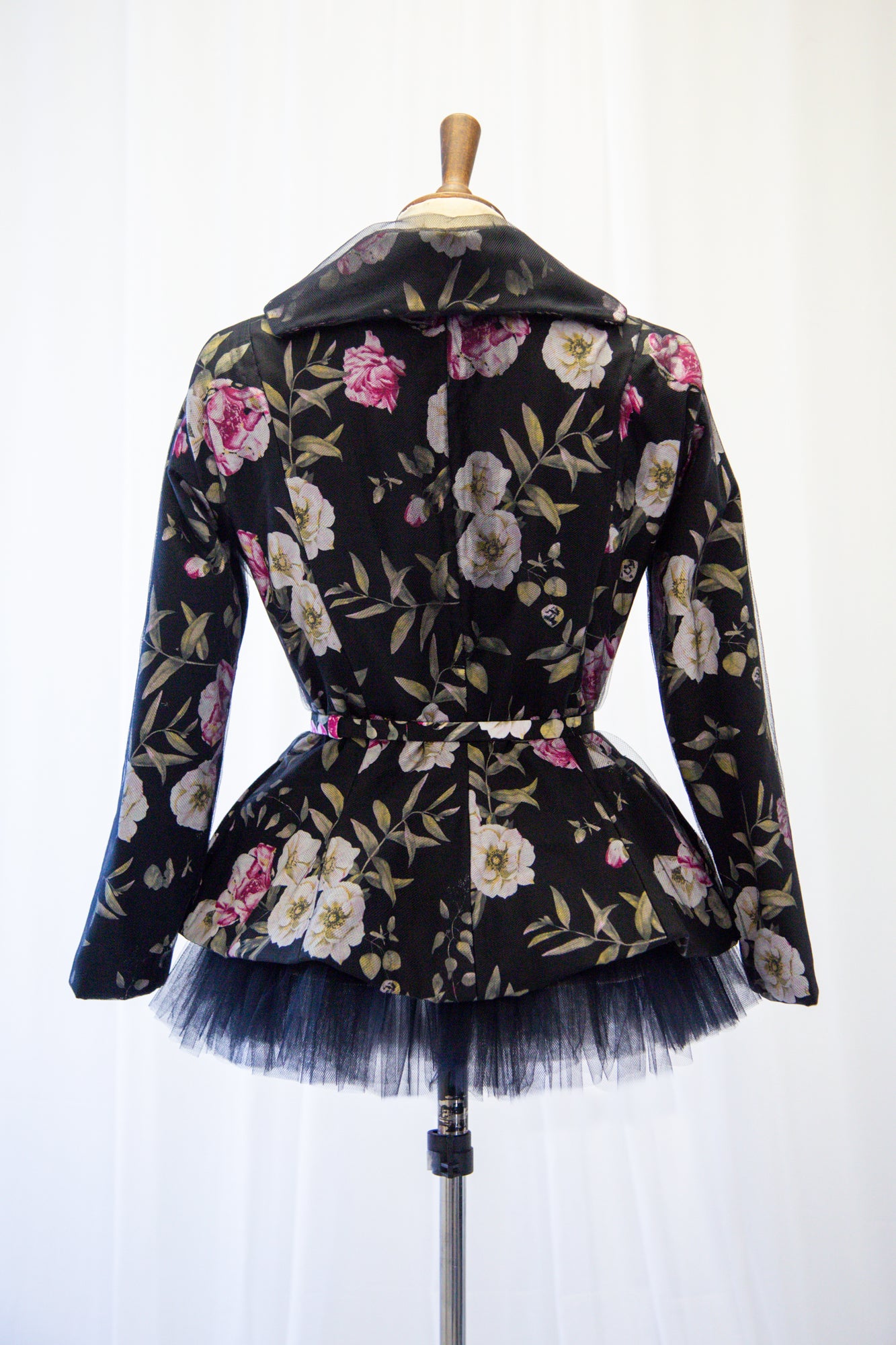 Hada - Rose Linen Tulle Jacket