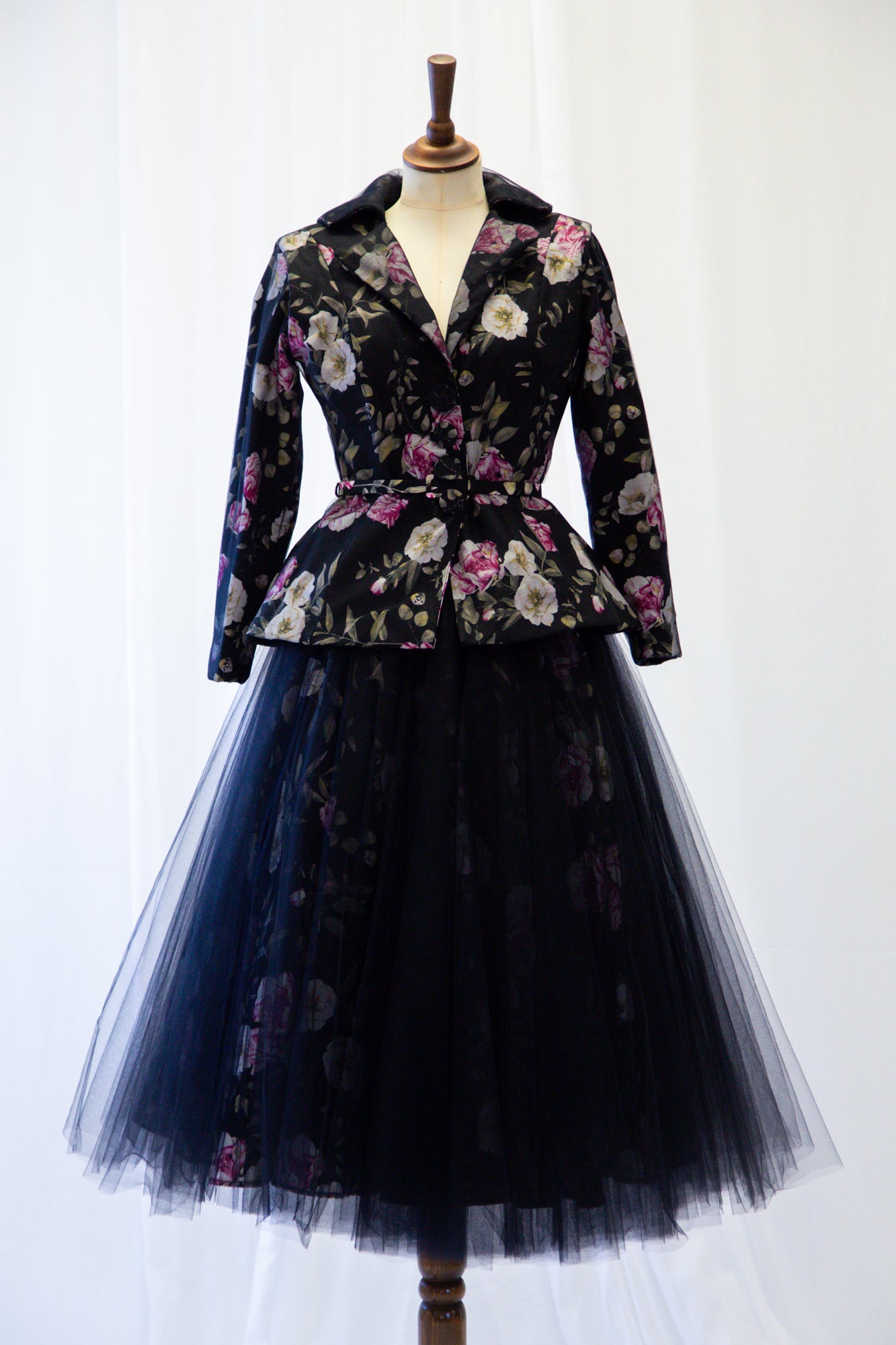 Hada - Rose Linen Tulle Jacket