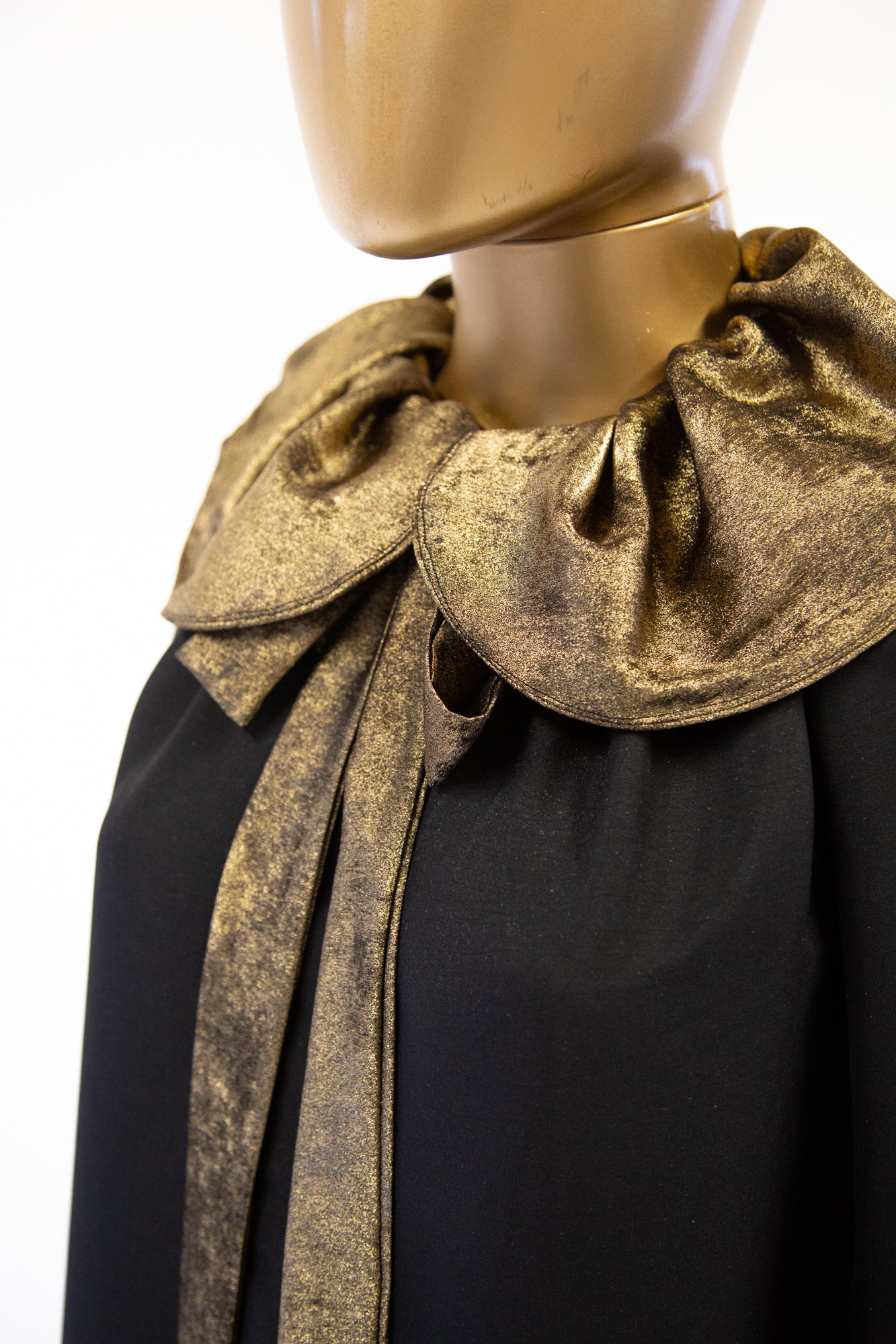 Kate - Gold Fringed Opera Cape