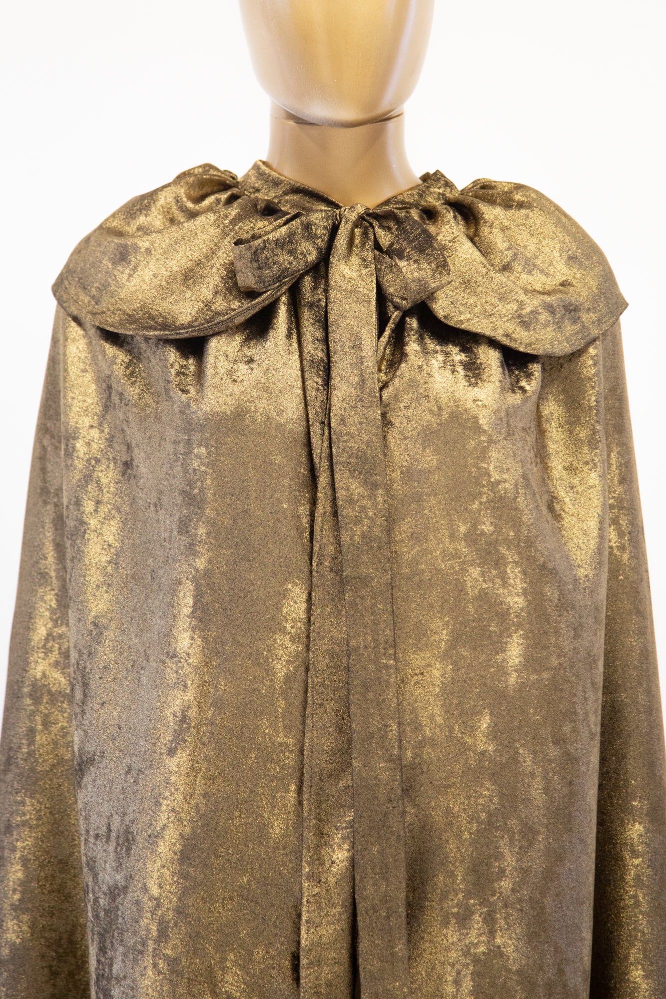 Kate - Gold Fringed Opera Cape