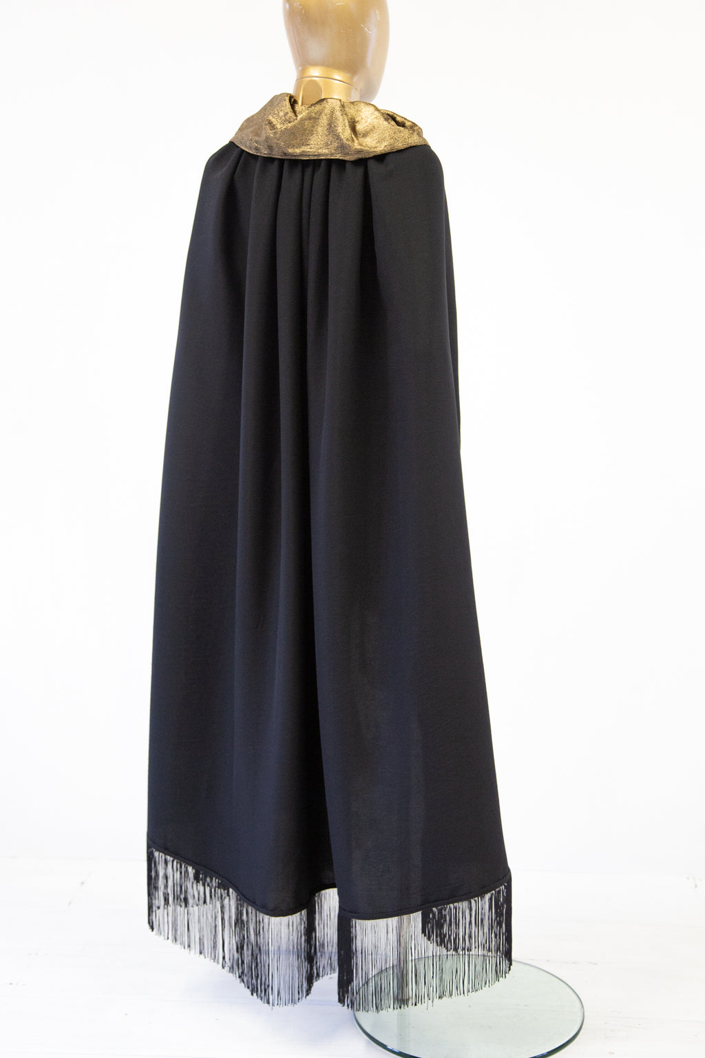 Kate - Gold Fringed Opera Cape