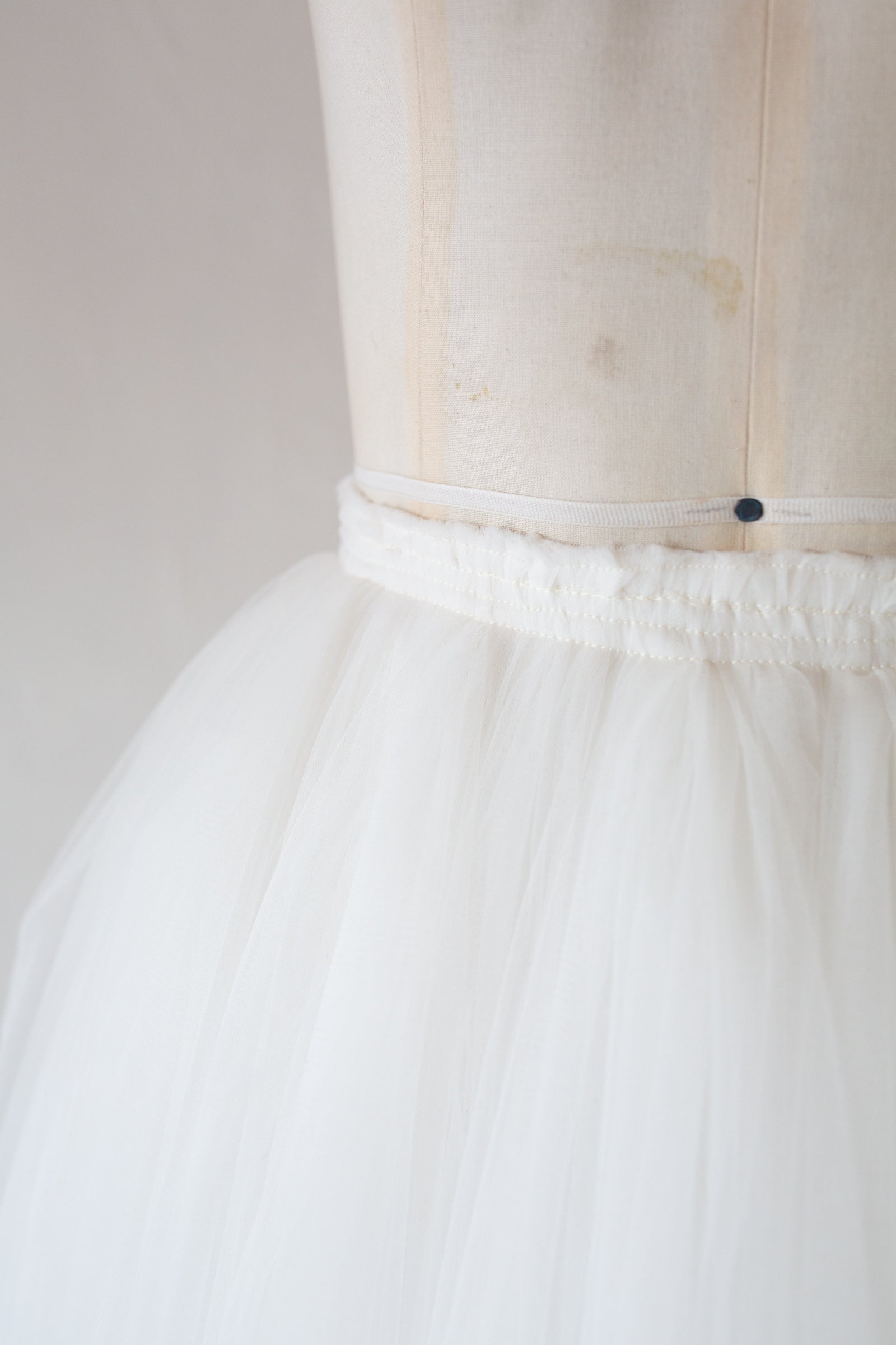 Tulle Ballerina Skirt - Ivory - S – ALEXANDRA-KING