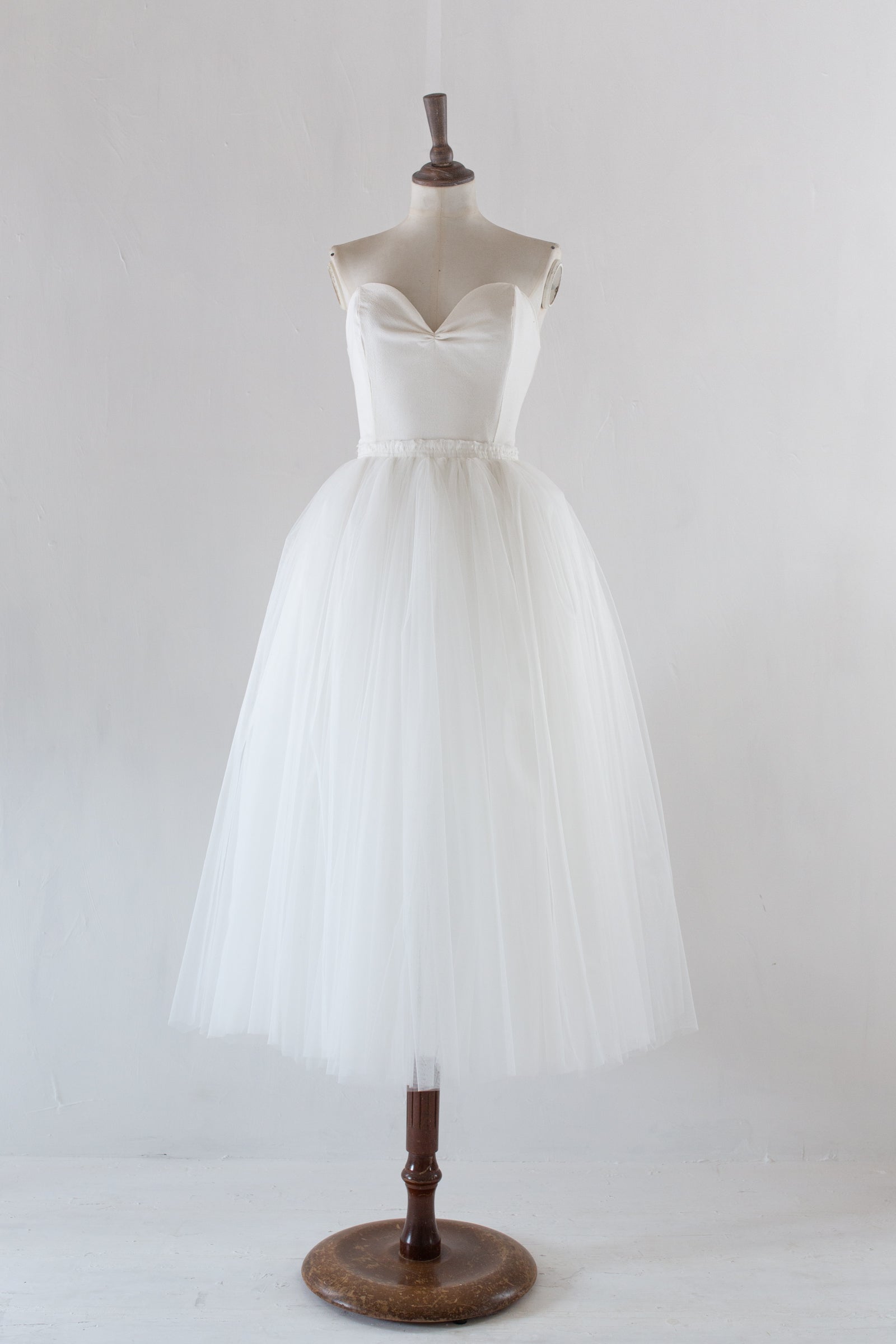 Tulle Ballerina Skirt - Ivory - S