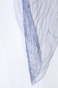 Large Embroidered Tulle Fairy Wings