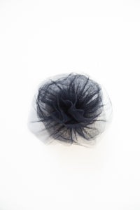 Black Round Rose Corsage