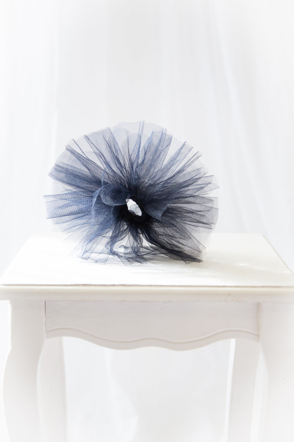 Black Tulle Ballet Scrunchie