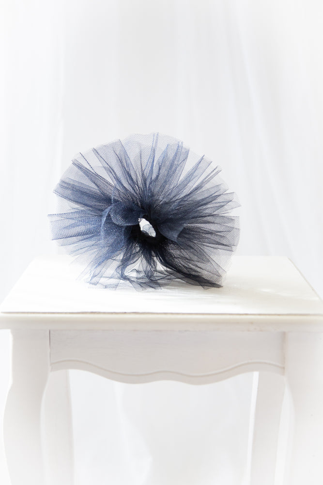 Black Tulle Ballet Scrunchie