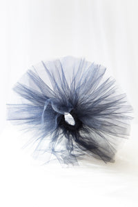 Black Tulle Ballet Scrunchie