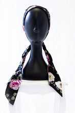 Rose Print Linen Midi Tie