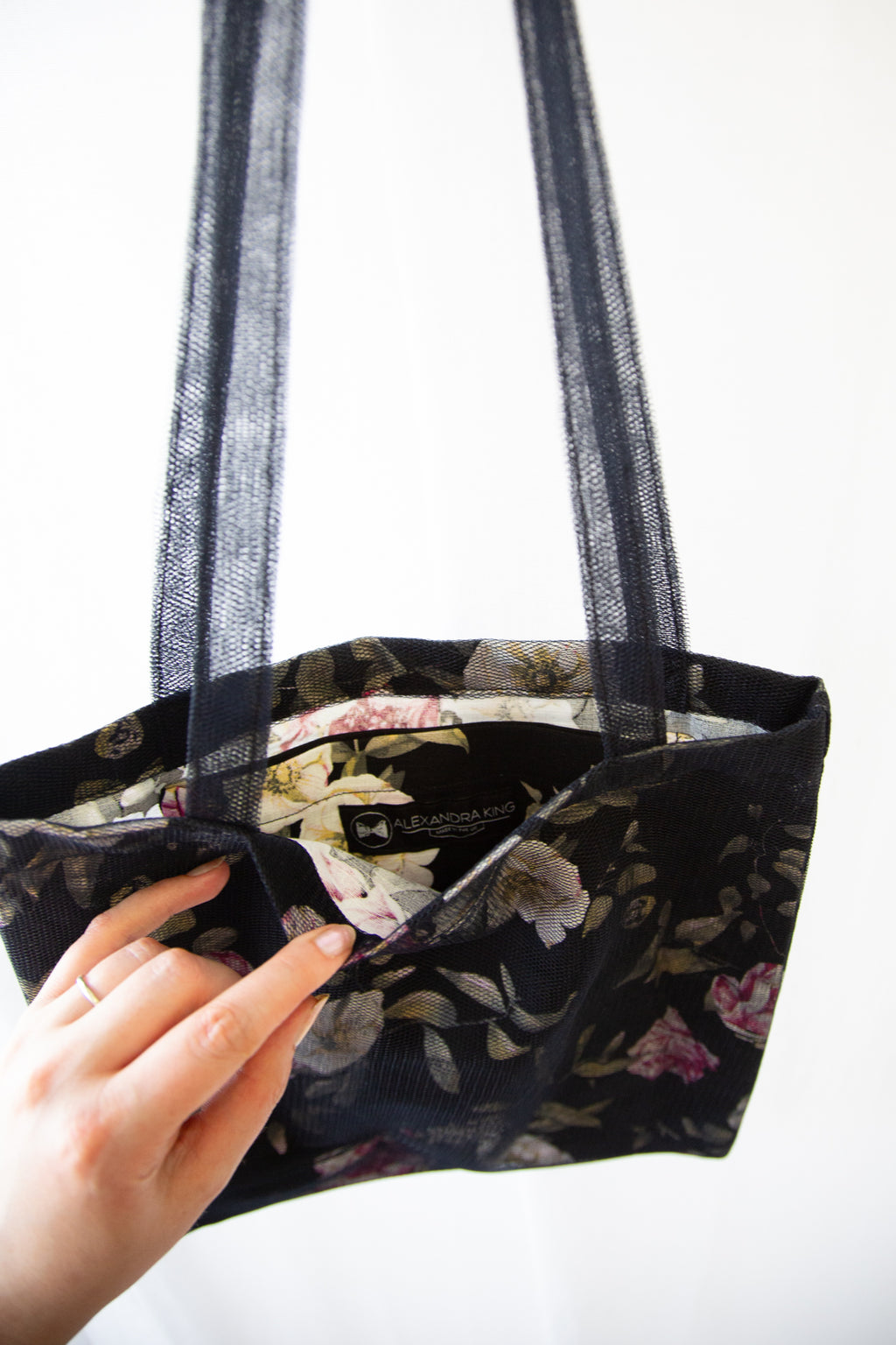 tulle rose tote bag alexandra king