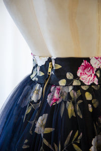 Pari - Rose Linen Tulle Ballet Skirt