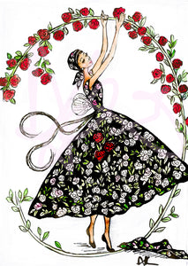 Tylwyth Teg and The Roses - Limited Edition Print