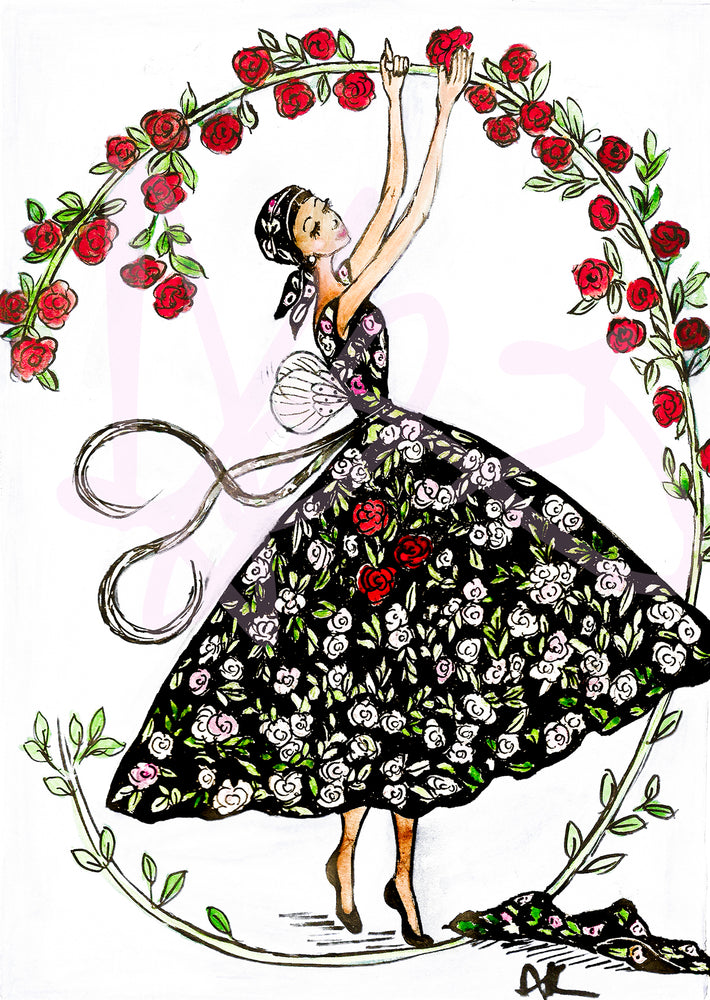 Tylwyth Teg and The Roses - Limited Edition Print