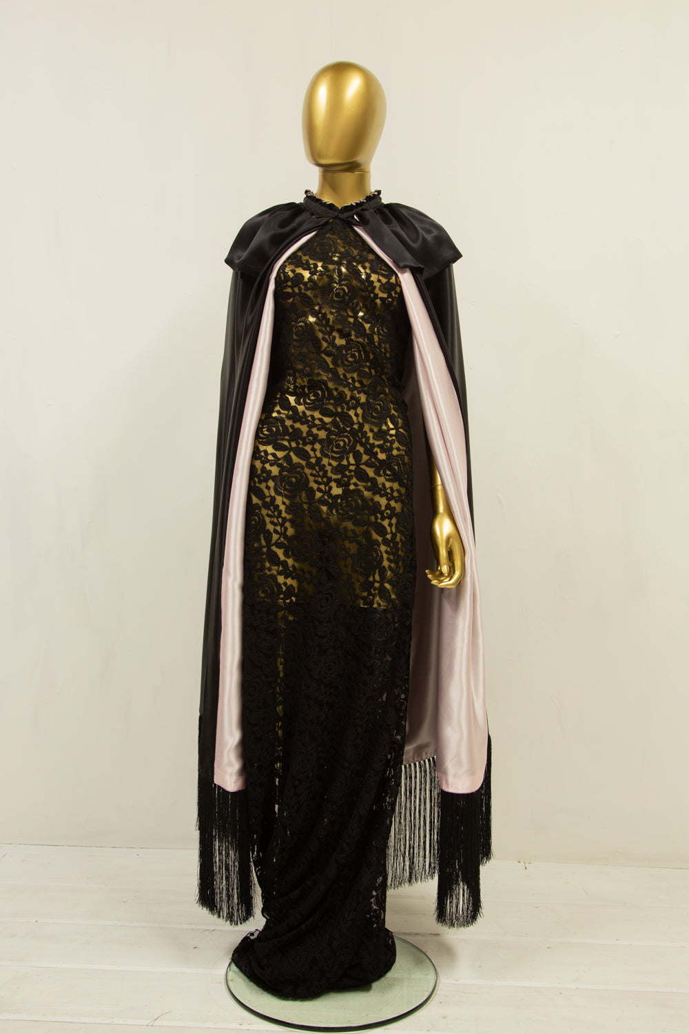 silk evening cape by alexandra king 