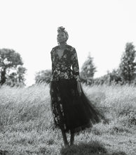 Hada - Rose Linen Tulle Jacket
