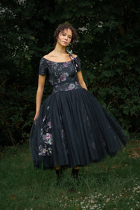 Sylph - Silk Tulle Midi Dress