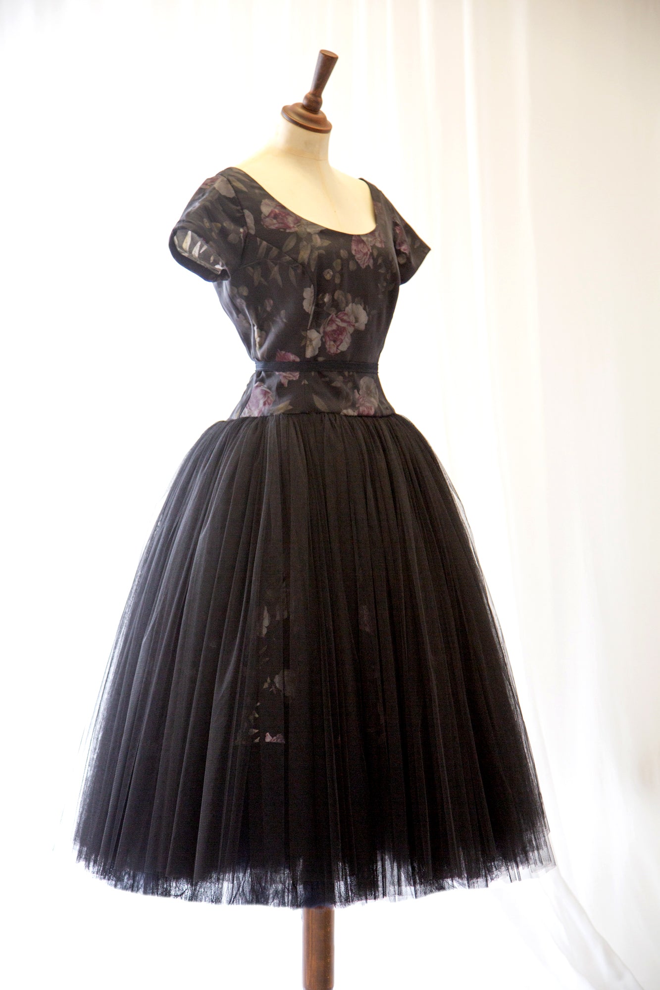 Sylph - Silk Tulle Midi Dress