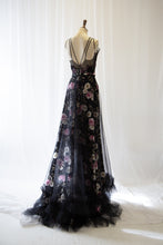 Titania Rose Linen Tulle Gown
