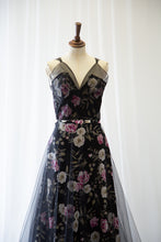 Titania Rose Linen Tulle Gown