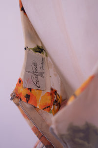 1950s Gertrude fashions dress label with Eiffel Tower