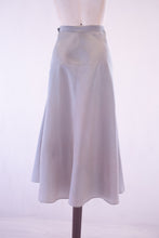 Vintage 1940s Rayon Stripe Midi Skirt