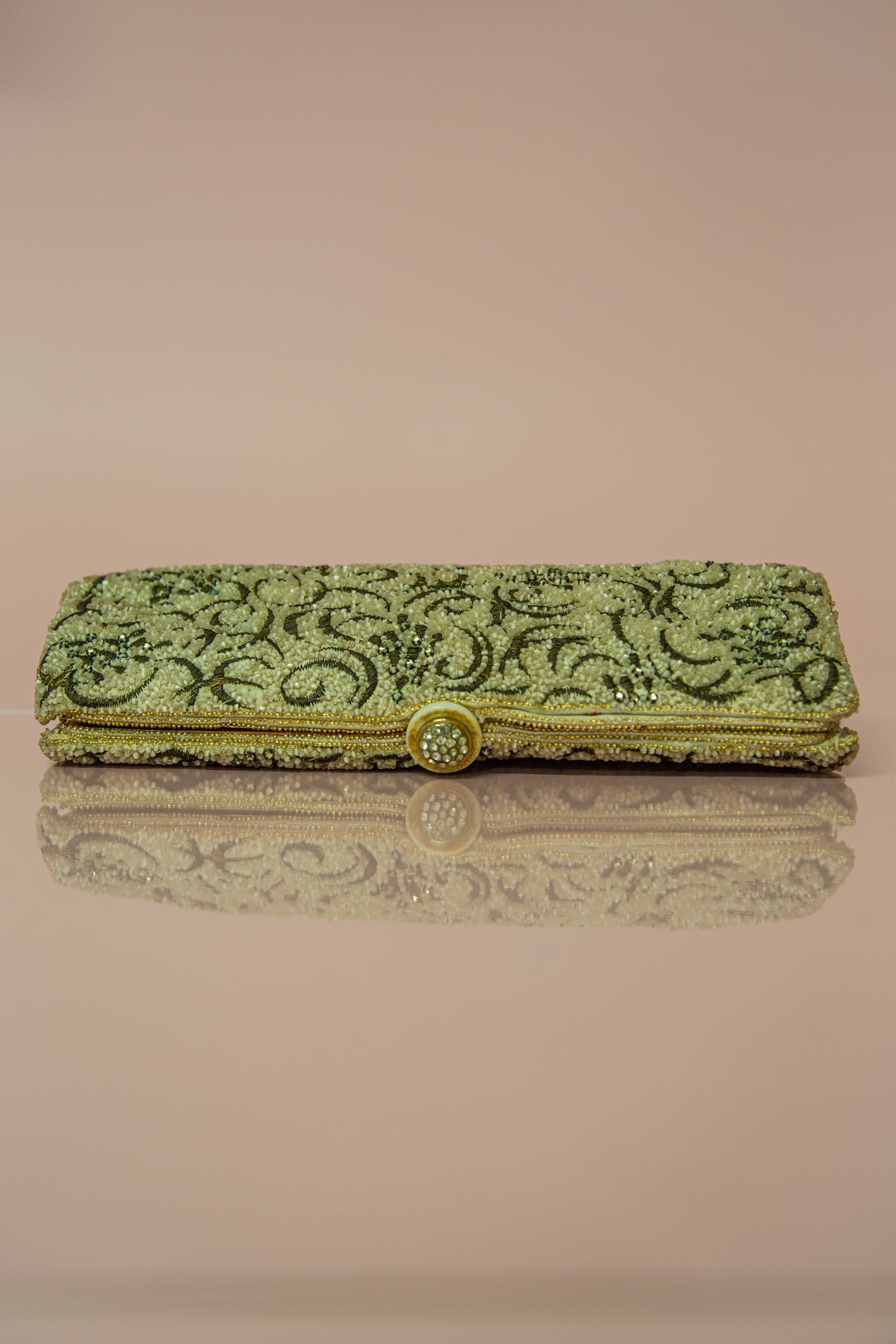 vintage 1930s beaded evening bag