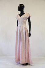 vintage 40s pink ball gown dress Alexandra King