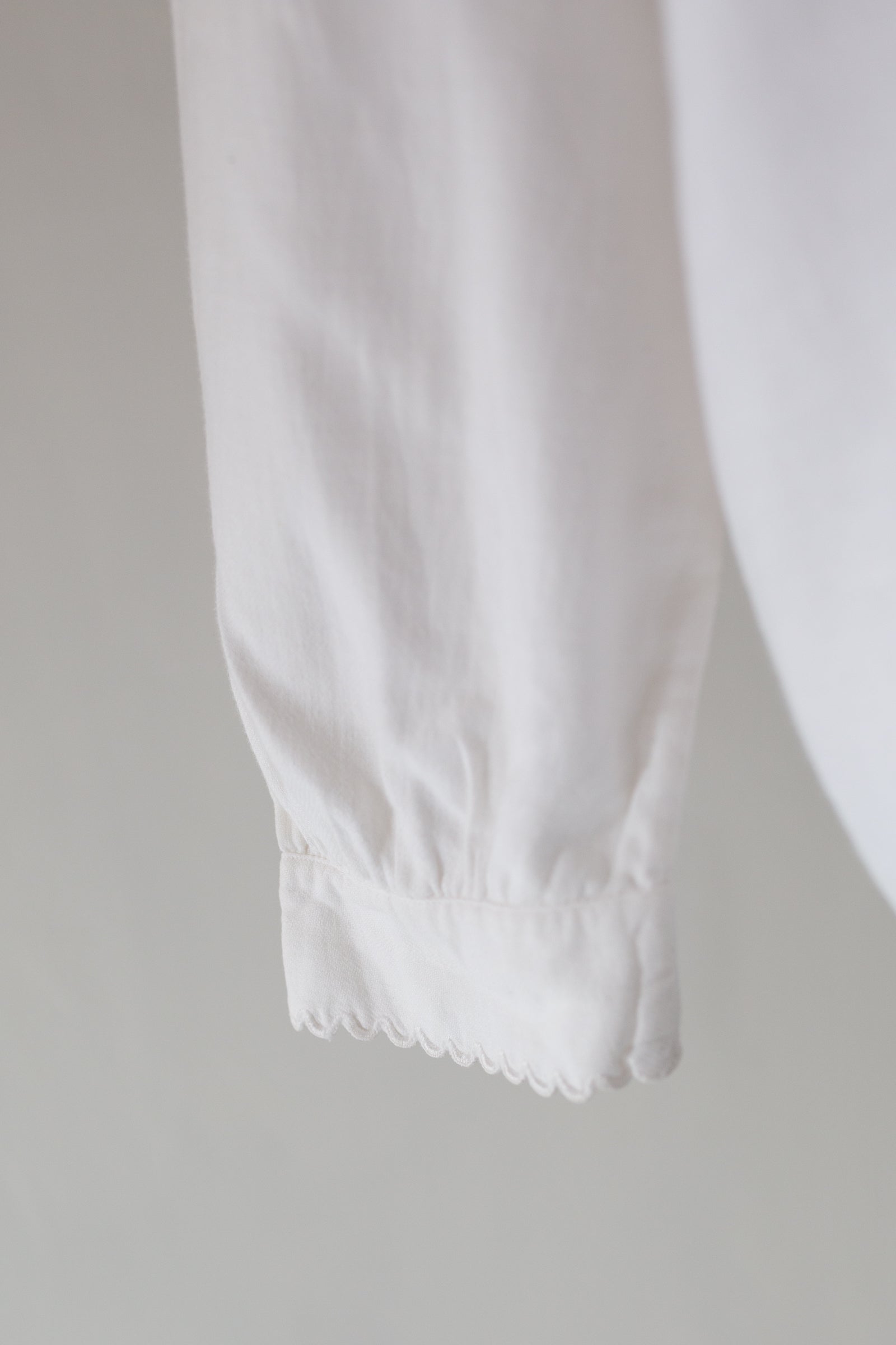 Vintage 1920s Antique White French Shirt