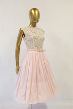 vintage 50s pink l'aiglon summer dress
