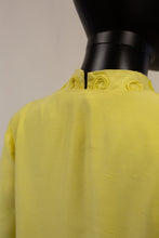 Vintage 1960s Yellow Maxi Dress and Coat Set