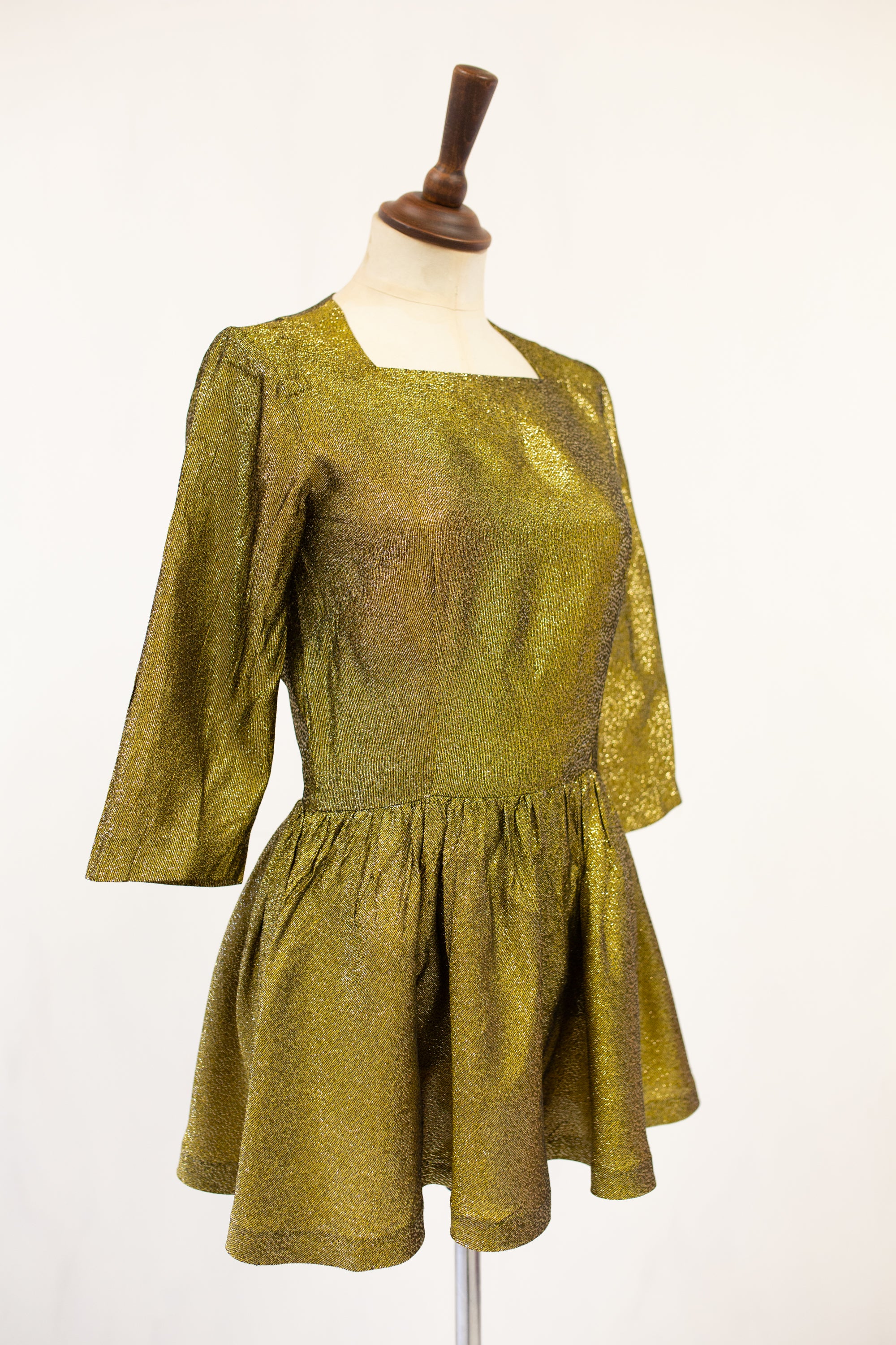 lame mini dress RLA3693