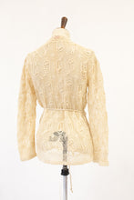 Vintage 1940s Crotchet Lace Cardigan