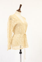 Vintage 1940s Crotchet Lace Cardigan