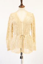 Vintage 1940s Crotchet Lace Cardigan
