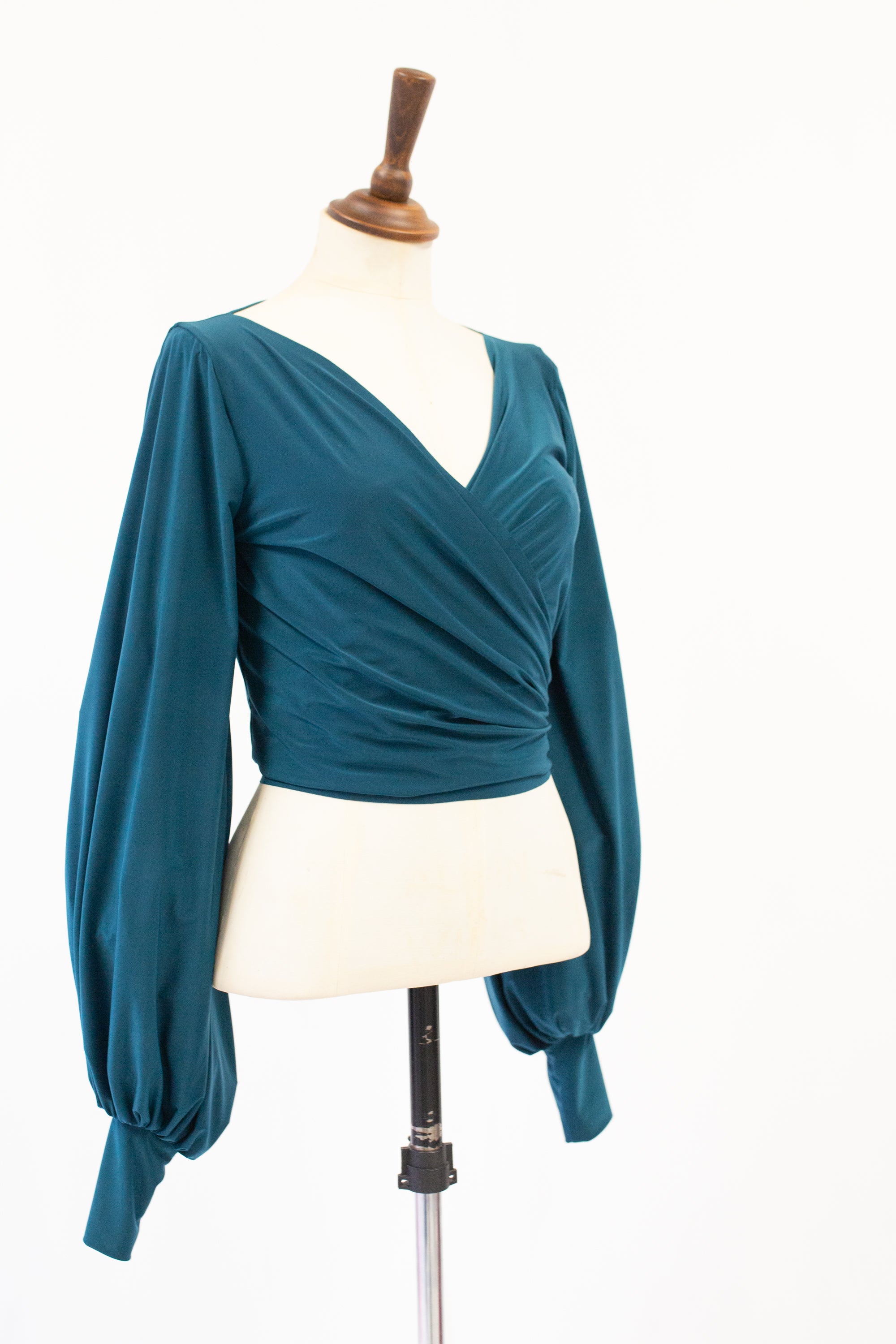 Rockette - Green Ballet Top